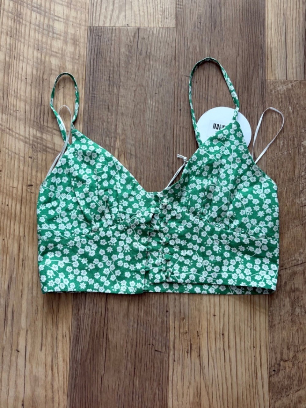 Princess Poly Floral Crop Top